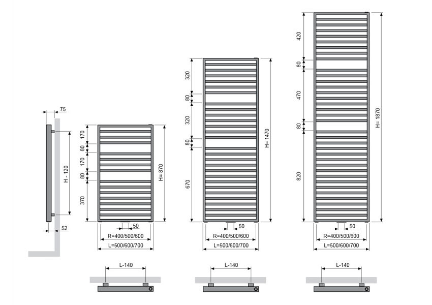 Arche Bad - rysunek techniczny